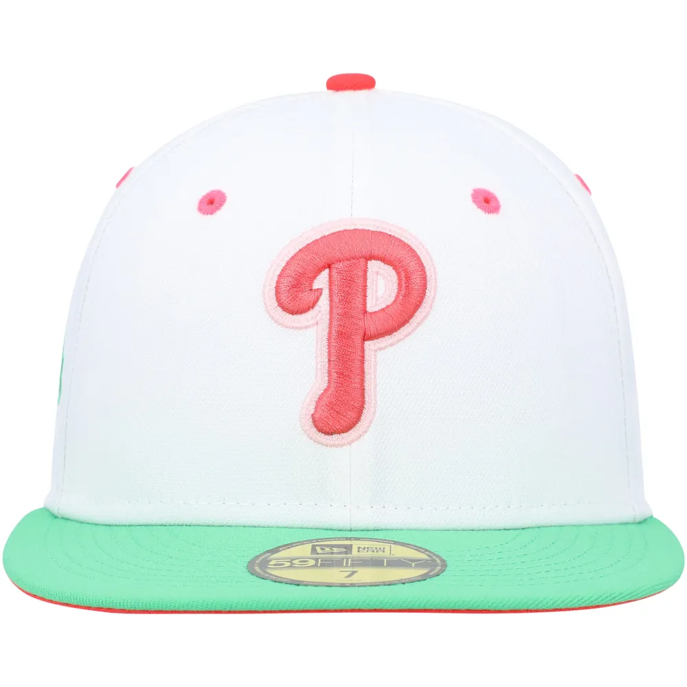 Men's New Era White/Red Philadelphia Phillies 2008 World Series