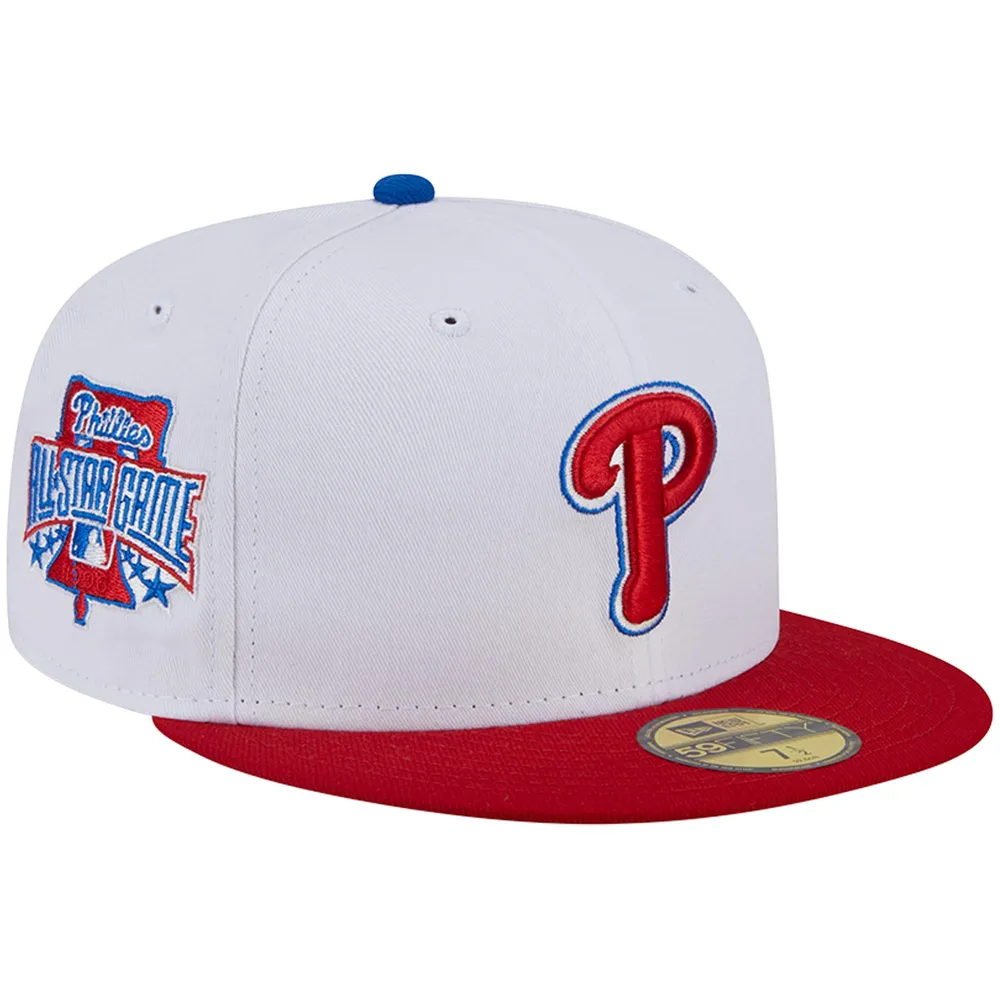 Philadelphia Phillies WORLD SERIES CHAMPS ELEMENTS Red Fitted Hat