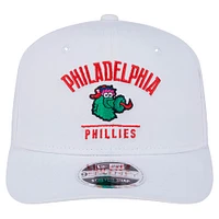 Casquette ajustable extensible à boutons-pression City Arch Phanatic 9SEVENTY des Philadelphia Phillies de New Era pour homme