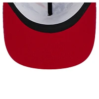 Men's New Era White Philadelphia Phillies Printed Island Golfer Snapback Hat