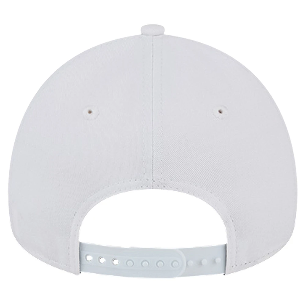 Casquette réglable blanche Philadelphia Phillies TC A-Frame 9FORTY New Era pour hommes