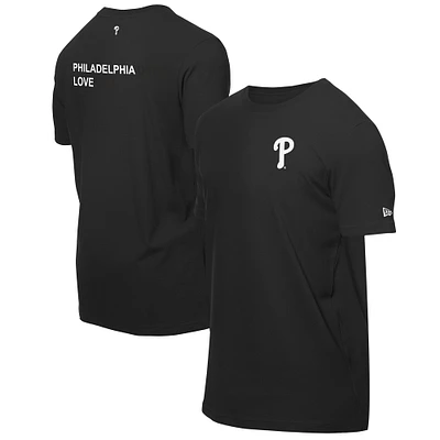 Men's New Era x j-FROST Black Philadelphia Phillies T-Shirt