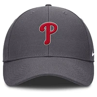 Men's Nike  Gray Philadelphia Phillies Club Performance Adjustable Hat