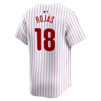 Men's Nike Johan Rojas White Philadelphia Phillies Home Limited Player Jersey