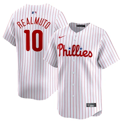 Nike J.T. pour hommes Maillot de joueur Realmuto blanc des Phillies Philadelphie à domicile limité