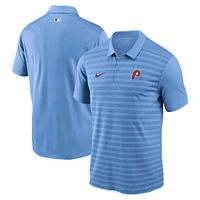 Men's Nike Light Blue Philadelphia Phillies Authentic Collection Victory Performance Polo