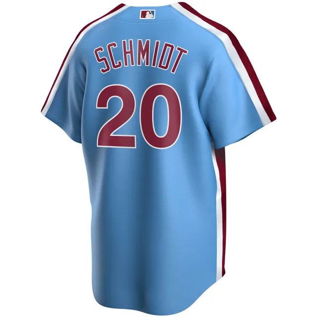 Men's Nike Mike Schmidt White Philadelphia Phillies Home Cooperstown  Collection Player Jersey