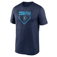 Men's Nike Navy Philadelphia Phillies City Connect Icon Legend Performance T-Shirt