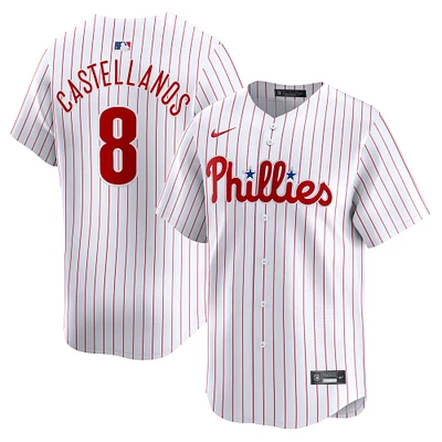 Maillot de joueur Nike Nick Castellanos pour hommes, blanc, Philadelphia Phillies Home Limited Player