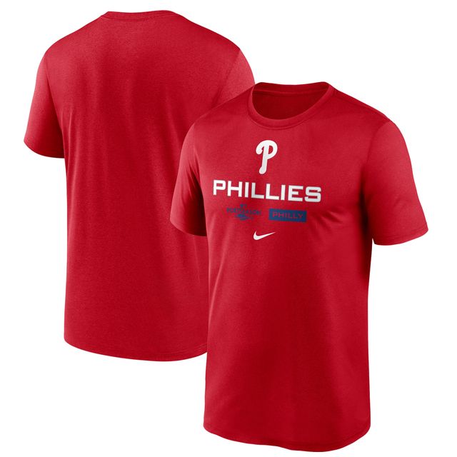 Aterrador Para un día de viaje Huracán Nike Men's Nike Red Philadelphia Phillies 2022 Postseason Authentic  Collection Dugout T-Shirt | Centre Eaton de Montréal