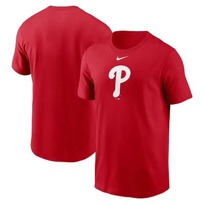 T-shirt Nike rouge avec logo Fuse des Phillies de Philadelphie pour homme