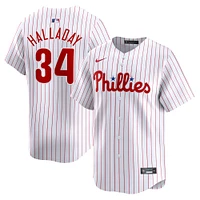 Maillot de joueur Nike Roy Halladay pour hommes, blanc, Philadelphia Phillies Home Limited Player