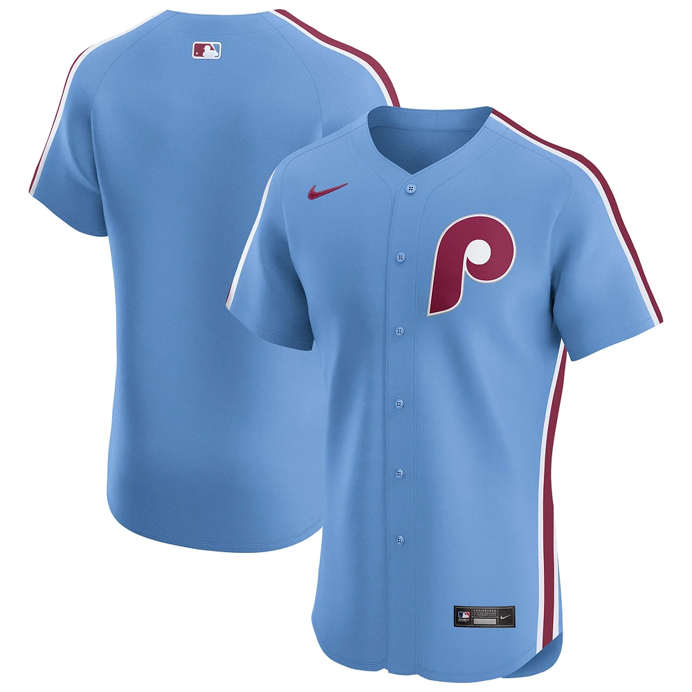 Maillot Nike Royal Philadelphia Phillies Alternate Elite pour homme