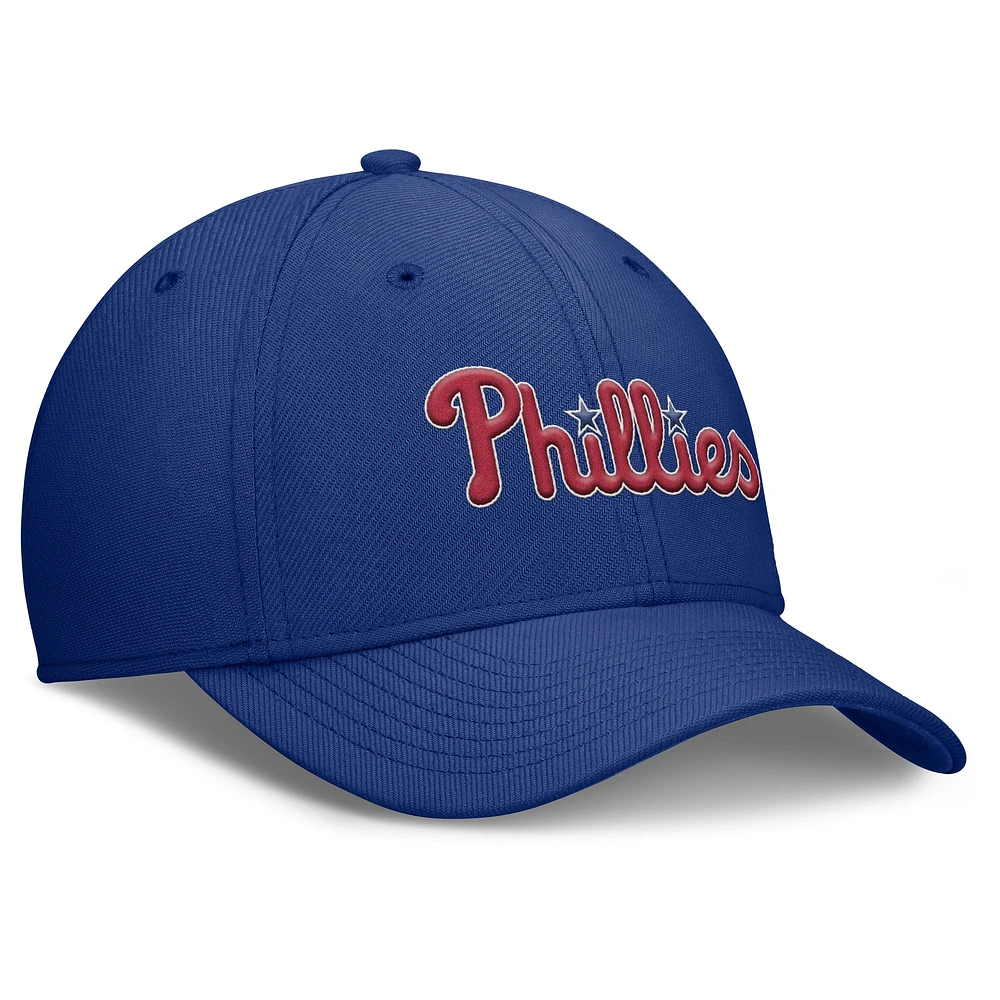 Men's Nike Royal Philadelphia Phillies Rise Performance Flex Hat