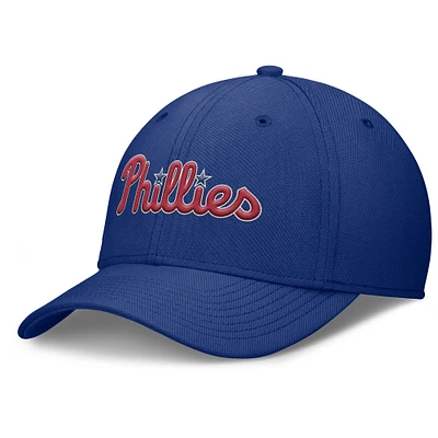 Men's Nike Royal Philadelphia Phillies Rise Performance Flex Hat
