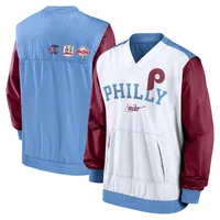 Nike Rewind Warm Up (MLB Philadelphia Phillies) Men's Pullover Jacket