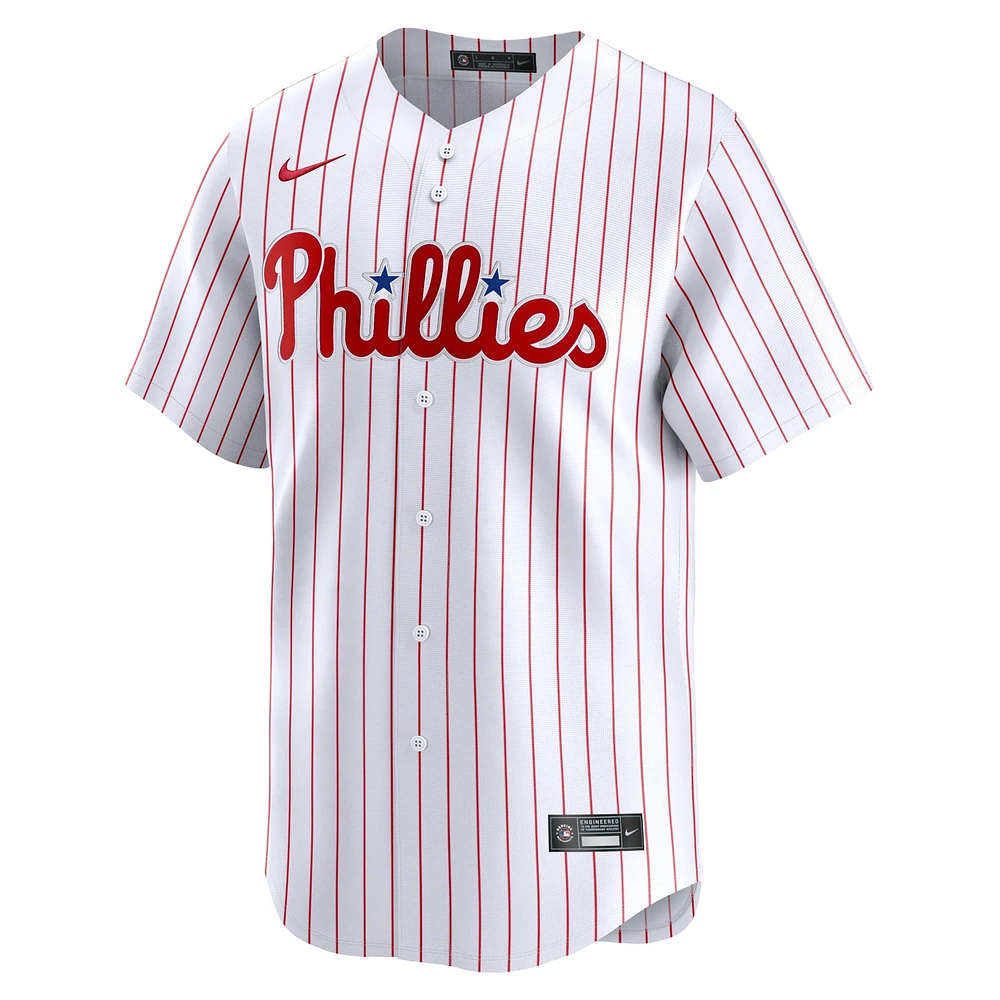 Maillot Nike blanc Philadelphia Phillies 2024 Jackie Robinson Day Home Limited pour homme