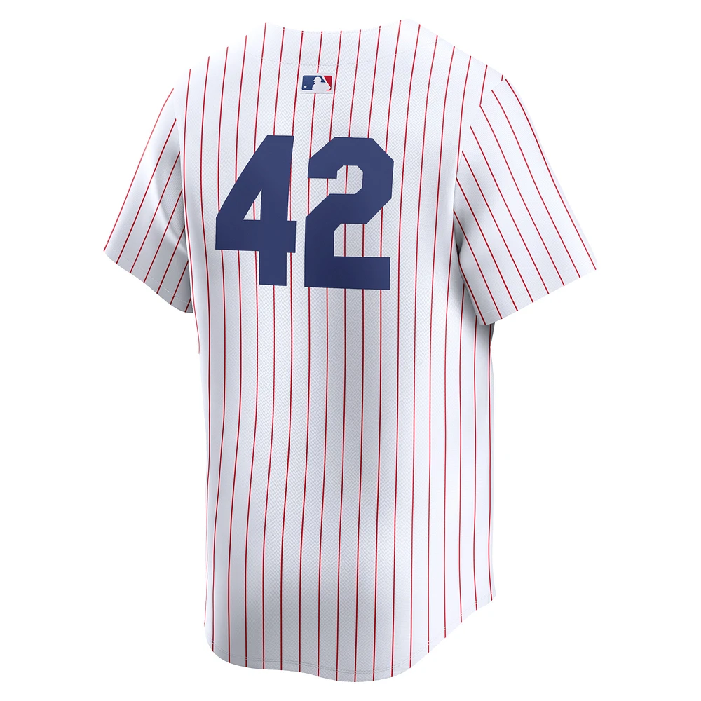 Maillot Nike blanc Philadelphia Phillies 2024 Jackie Robinson Day Home Limited pour homme