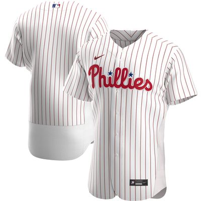 Men's Nike White Philadelphia Phillies Home Authentic Team - Jersey