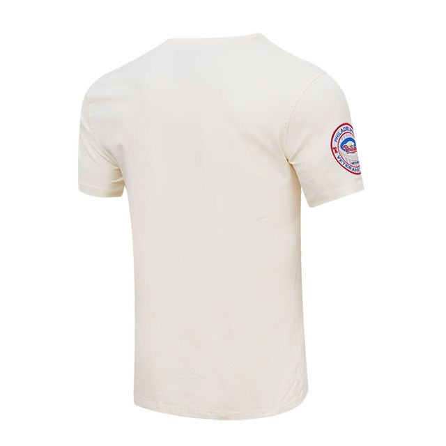 T-shirt homme Pro Standard crème Phillies de Philadelphie Collection Cooperstown Old English