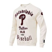 St. Louis Cardinals Pro Standard Cooperstown Collection Retro Old English  Pullover Sweatshirt - Cream