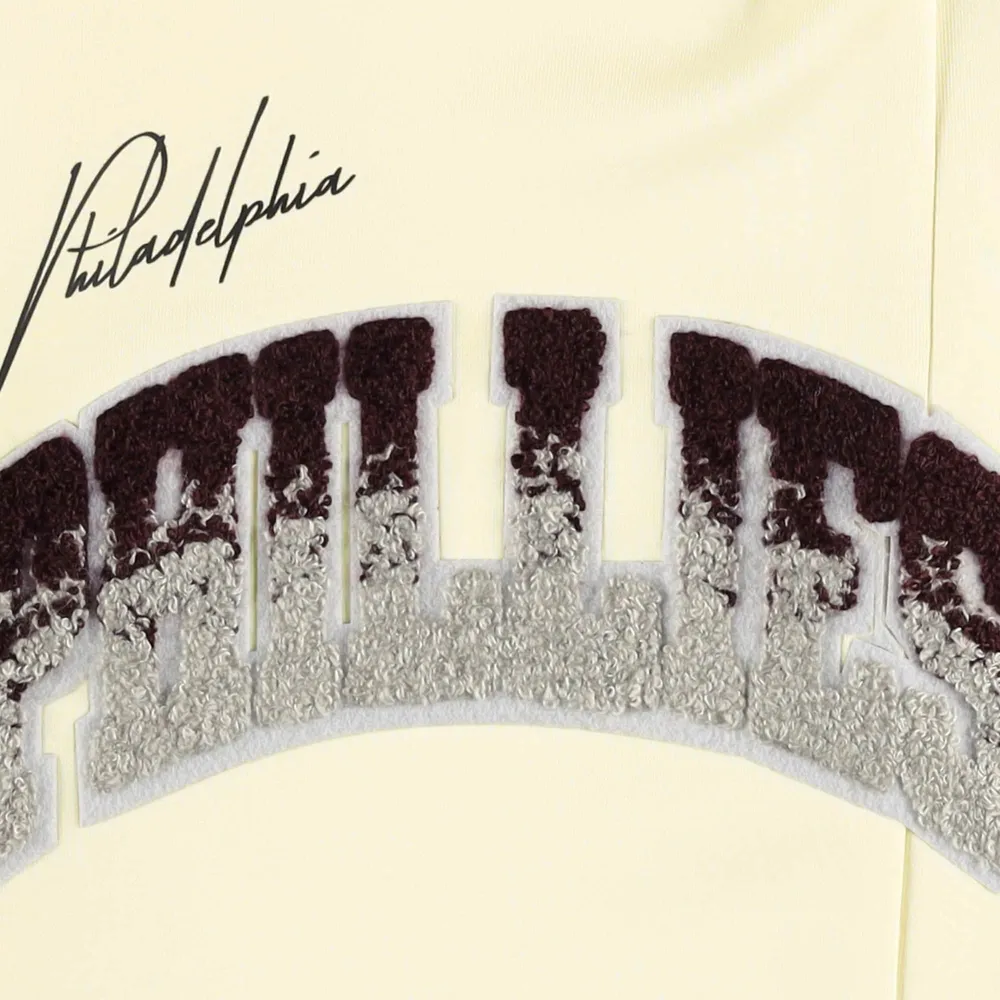 Men's Pro Standard Cream Philadelphia Phillies Hometown Track Pants