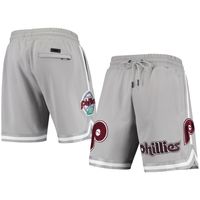 Men's Pro Standard Gray Philadelphia Phillies Team Shorts