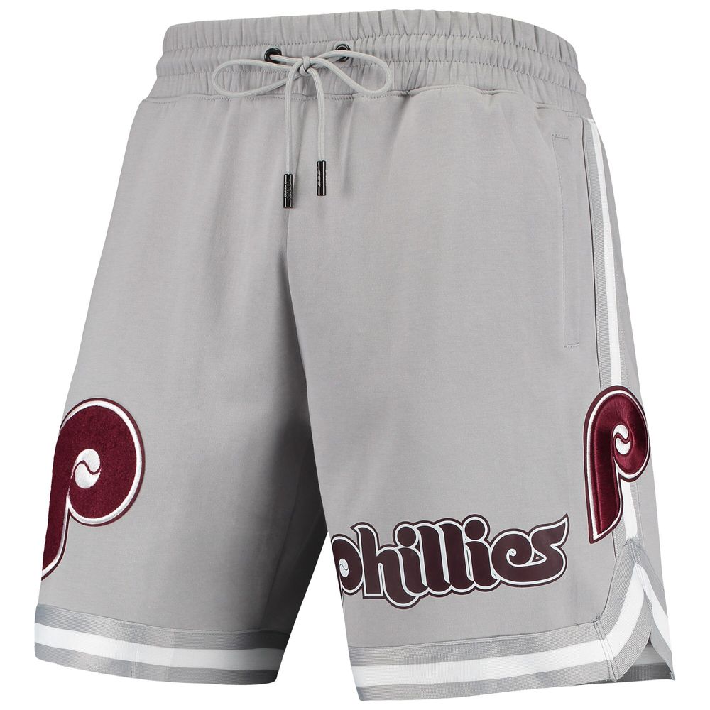 Men's Pro Standard Gray Philadelphia Phillies Team Shorts