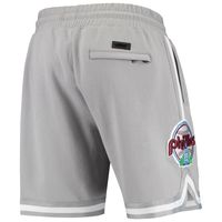 Men's Pro Standard Gray Philadelphia Phillies Team Shorts