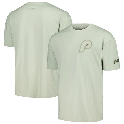 Men's Pro Standard Mint Philadelphia Phillies Neutral CJ Dropped Shoulders T-Shirt