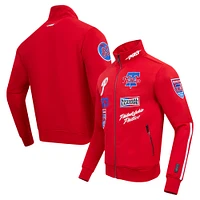 Men's Pro Standard Red Philadelphia Phillies Fast Lane Full-Zip Track Jacket