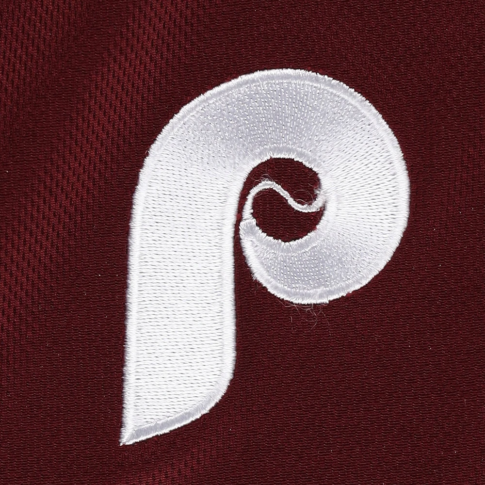 Men's Profile Burgundy Philadelphia Phillies Big & Tall Mesh Shorts