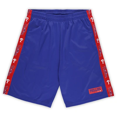 Men's Profile Royal Philadelphia Phillies Big & Tall Fleece Shorts