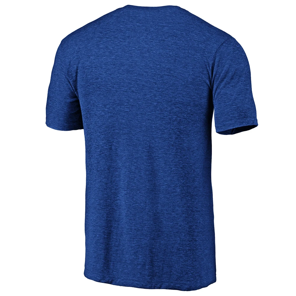 Men's Profile Royal Philadelphia Phillies Big & Tall Weathered Logo T-Shirt