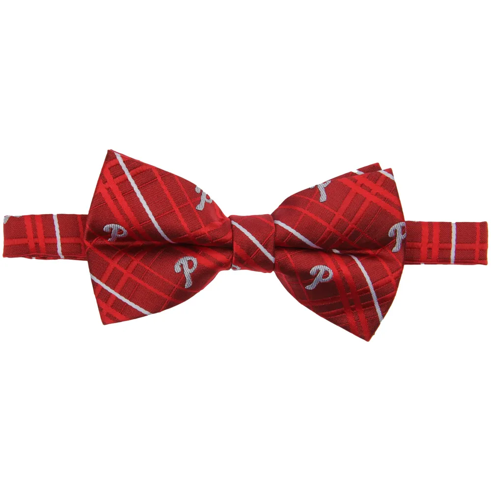 Men's Red Philadelphia Phillies Oxford Bow Tie