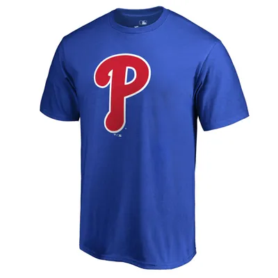 Philadelphia Phillies Secondary Color Primary Logo T-Shirt - Royal