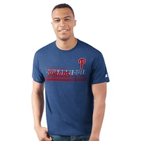 Men's Starter  Royal Philadelphia Phillies Prime Time Team T-Shirt
