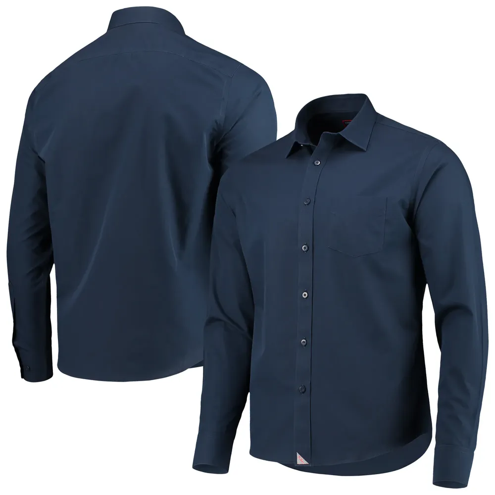 Colorado Rockies UNTUCKit Button-Up Long Sleeve Shirt - Gray