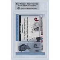 Mike Schmidt Philadelphia Phillies Autographed 2005 Fleer Classic Clippings Blue Cut of History Single Jersey Relic #CH-MS Beckett Fanatics Witnessed Authenticated Card