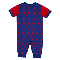 Newborn  Blue Philadelphia Phillies Hard 90 Coveralls