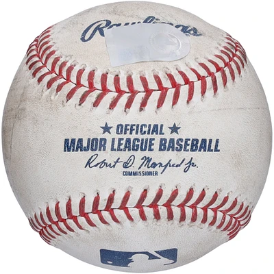 Nick Castellanos Philadelphia Phillies Game-Used Baseball vs. Pittsburgh Pirates on July 19, 2024 - 2 RBI Double