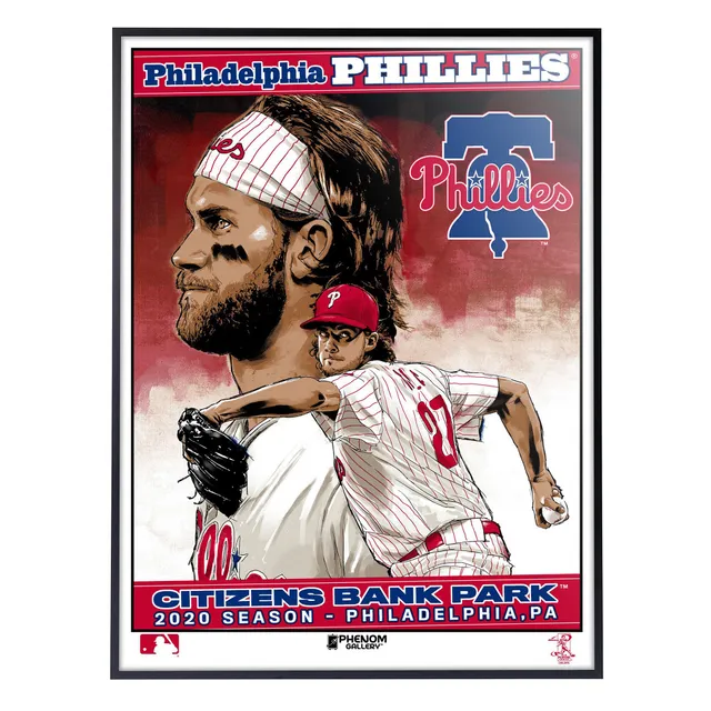 Bryce Harper Poster Philadelphia Phillies Poster Canvas 
