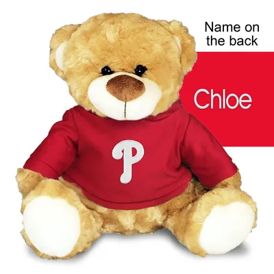 Philadelphia Phillies 10'' Personalized Plush Bear