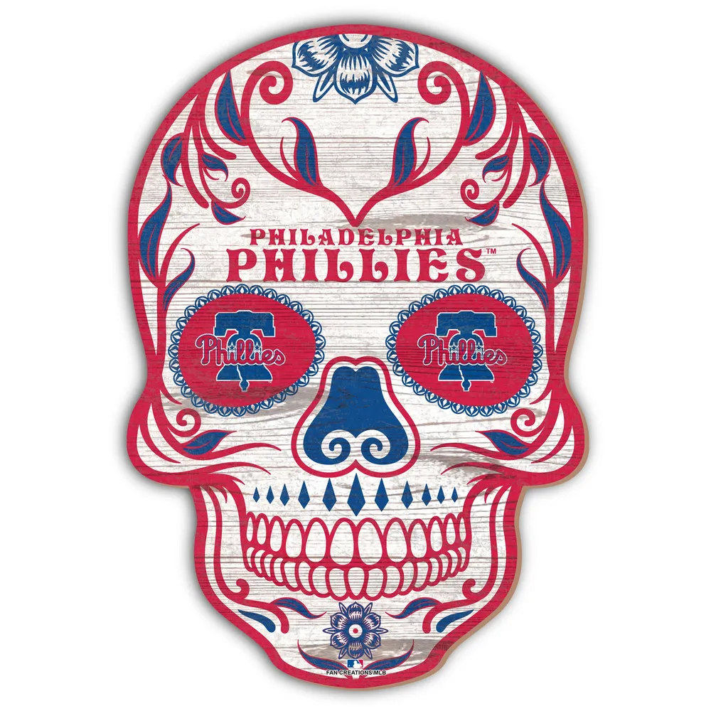 Philadelphia Phillies Sugar Skull Tee Shirt