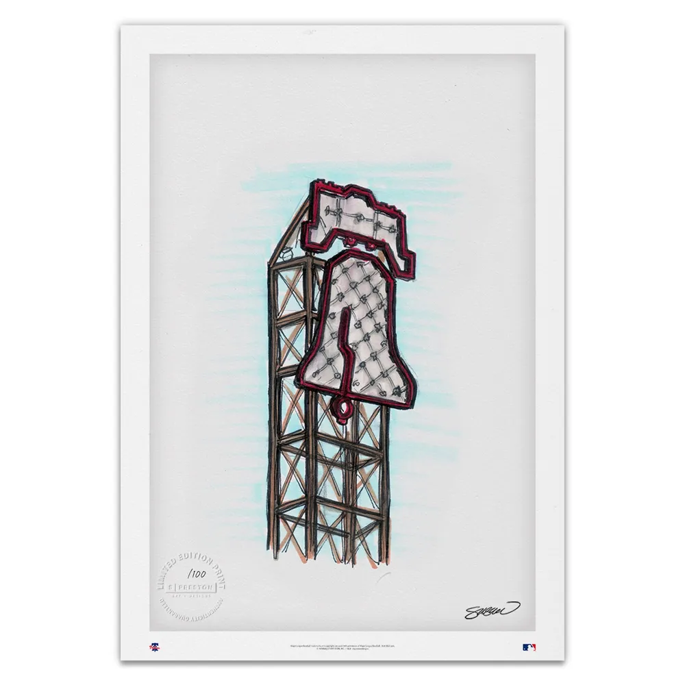 Philadelphia Phillies Phillie Phanatic 12'' x 12'' Minimalist Mascot Poster  Print