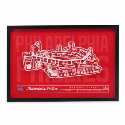 Imperial Philadelphia Phillies Personalized 14'' x 18'' Print Hangout Sign