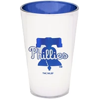 Phillies de Philadelphie 16 oz. Verre à pinte électrolytique