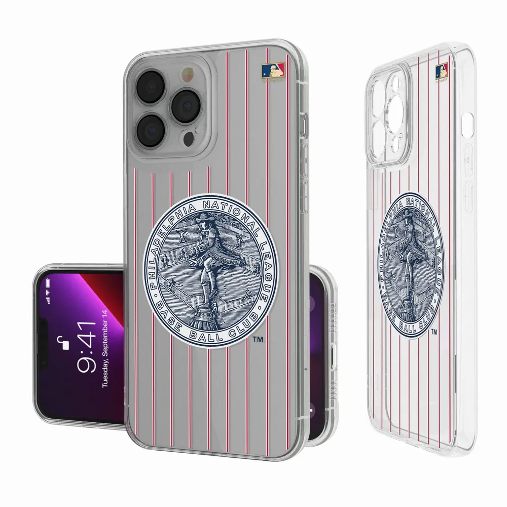 Philadelphia Phillies Cooperstown Pinstripe iPhone Clear Case