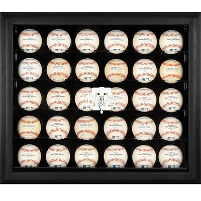 Philadelphia Phillies Logo Framed 30-Ball Display Case