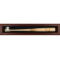 Philadelphia Phillies Logo Brown Framed Single Bat Display Case